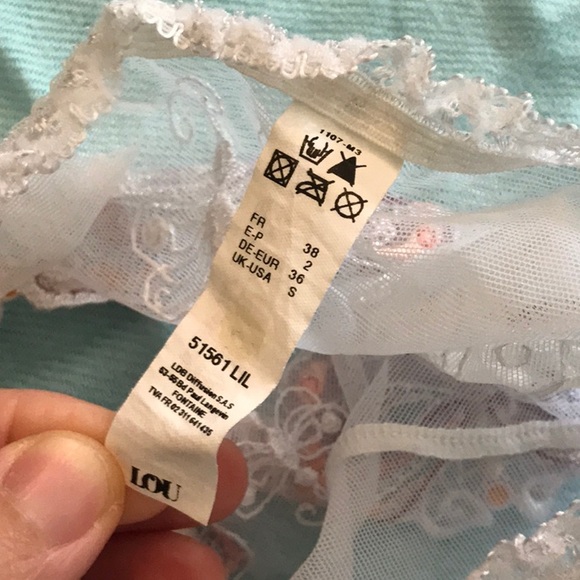 LOU Dragonfly 34B Bra & Small Hotpant Set - Picture 16 of 16